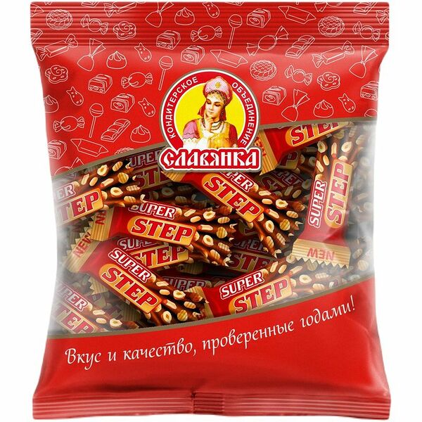 Конфеты Славянка Super Step 196 г