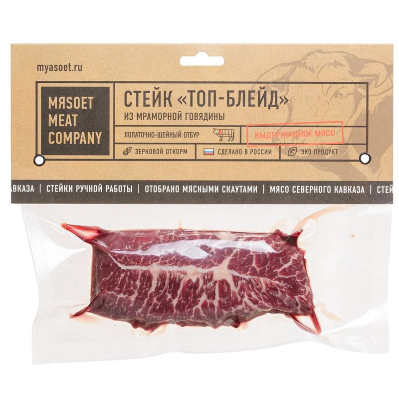 

Стейк Мяsoet Meat Company Top Choice Топ-блейд, 200г