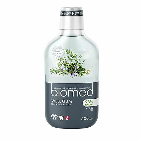 Ополаскиватель для полости рта Biomed комплексный Well Gum