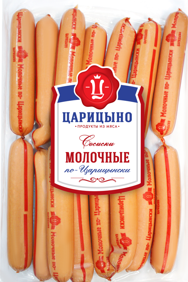

Сосиски Царицыно Молочные по-царицынски категория Б, вес