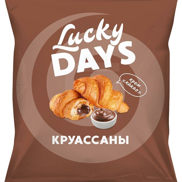 Мини-круассаны Lucky Days с кремом Какао 200г