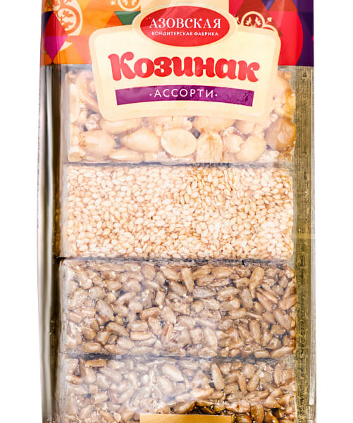 Козинак Азовская кондитерская фабрика, ассорти 280 г