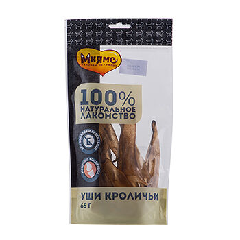 Лакомства для собак Мнямс уши кроличьи