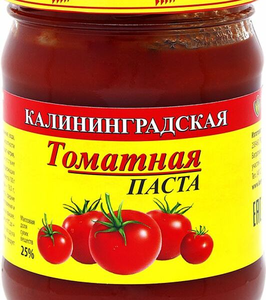 Паста томатная Славянский дар Калининградская 270г
