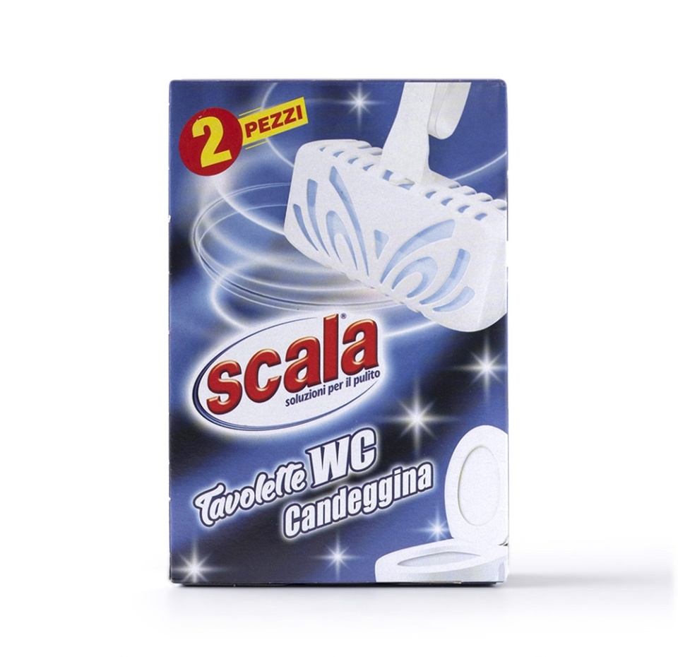 

Туалетные блоки Scala 2шт х 40г, Италия