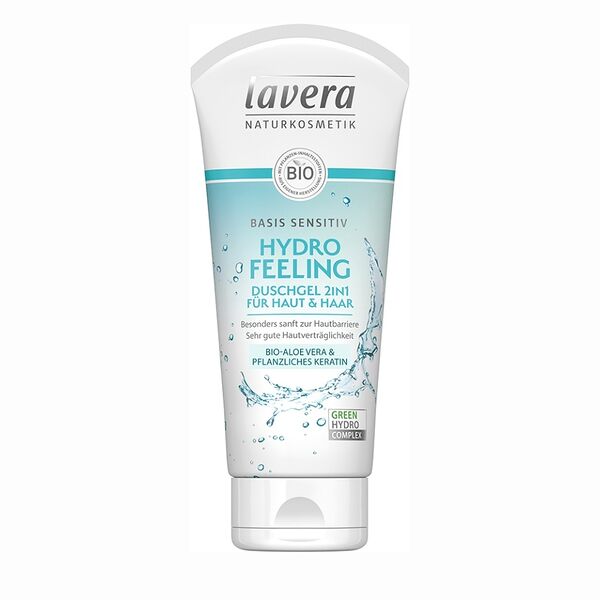 Гель для душа увлажняющий 2 в 1, Basis sensitiv, Lavera, Германия
