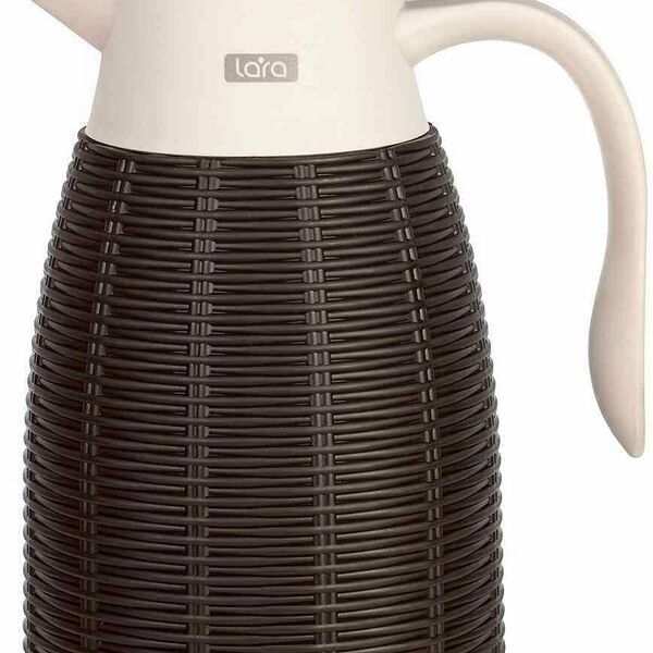 Термос Lara цвет: коричневый, 1 л