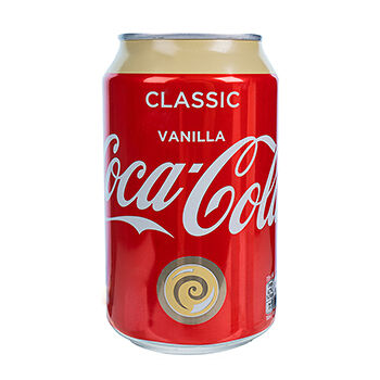 Напиток безалкогольный Coca-Cola Classic Vanilla сильногазированный 0.33л, Дания