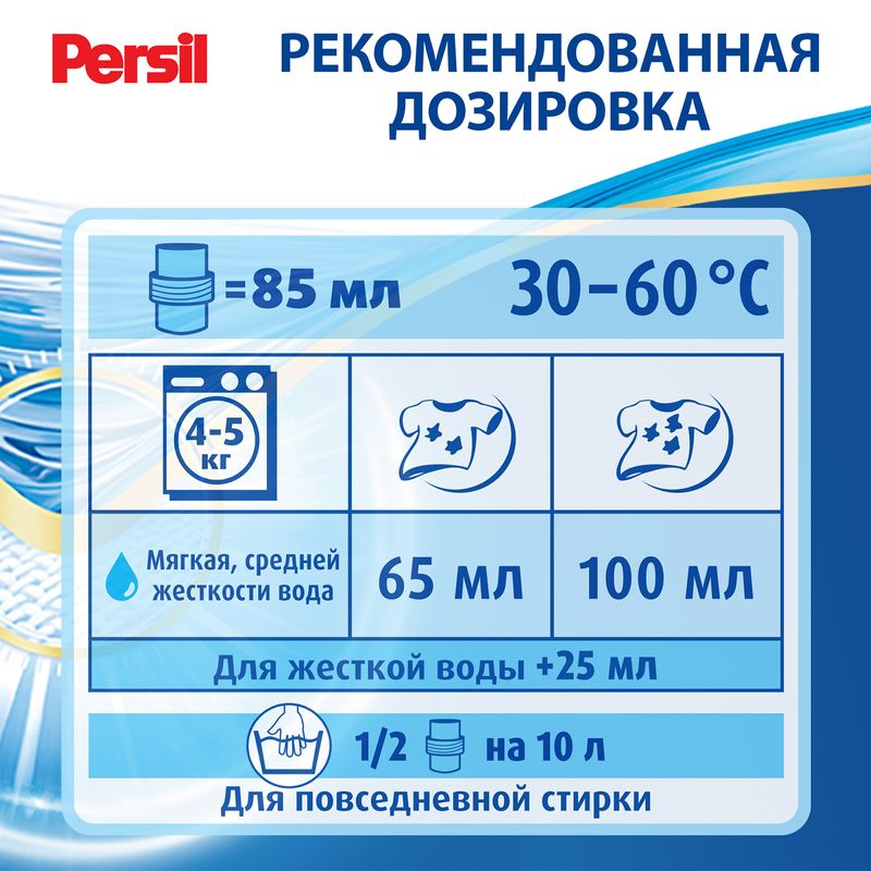 

Гель для стирки Персил Premium Color для цветного белья 27 стирок 1.76 л