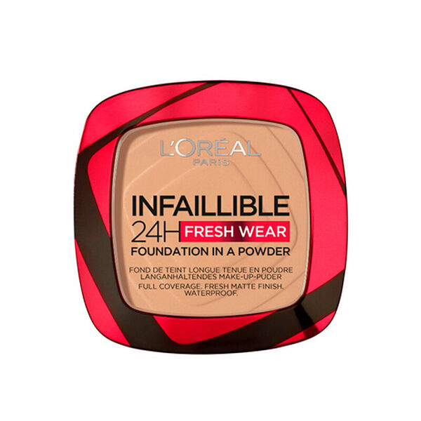 L'Oreal Paris Пудра нового поколения INFAILLIBLE СВЕЖИЙ ТОН, тон 140, 9г