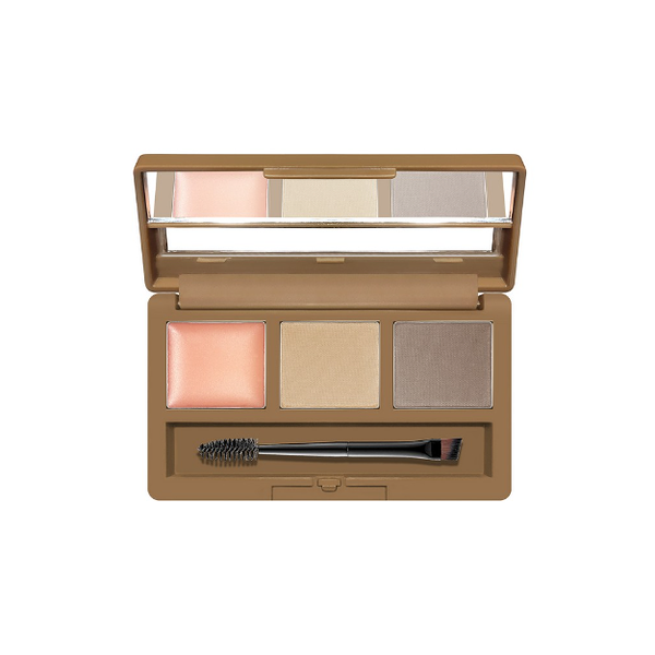 Набор для бровей Divage Eyebrow Styling Kit с воском тон 01