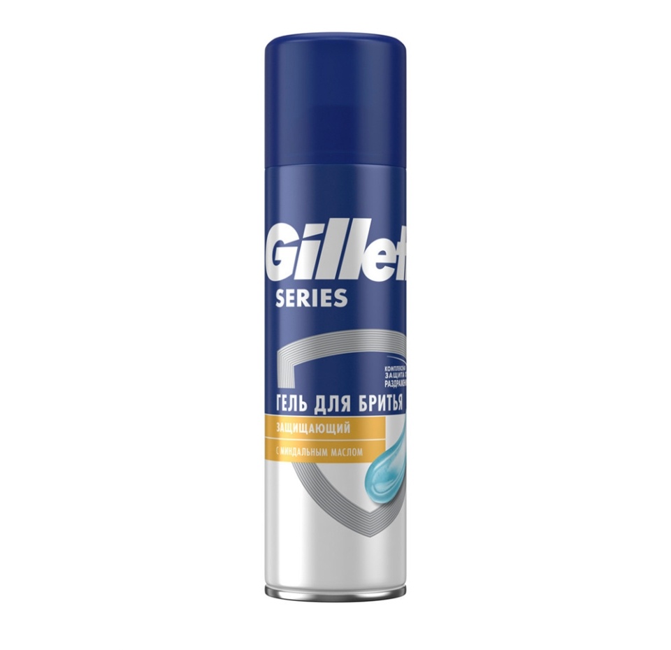 

Гель для бритья Gillette Series с миндальным маслом 200 мл