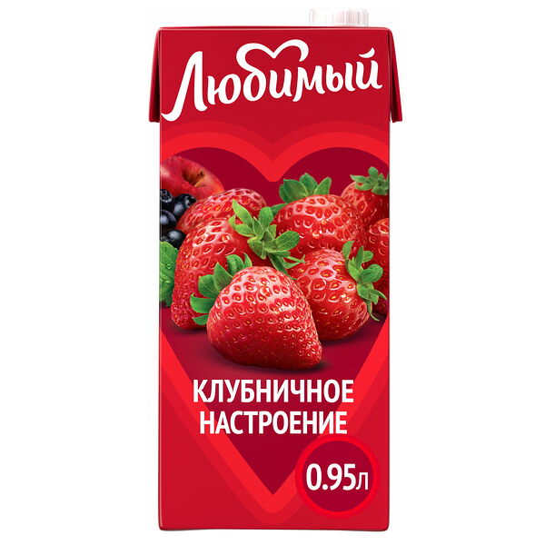 Напиток яблоко черноплодная рябина клубника земляника Любимый 