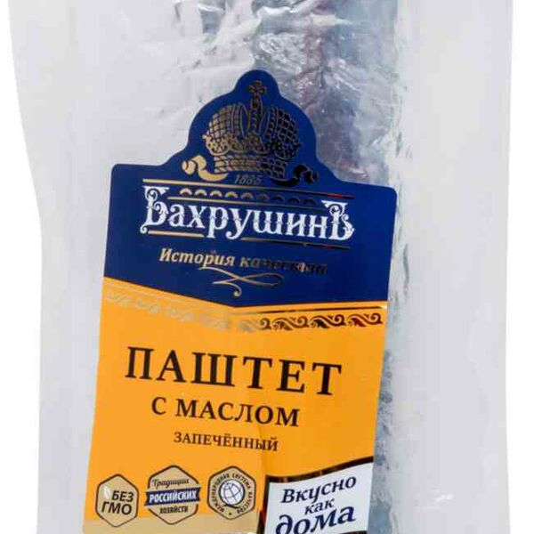 Паштет запечённый БахрушинЪ с маслом