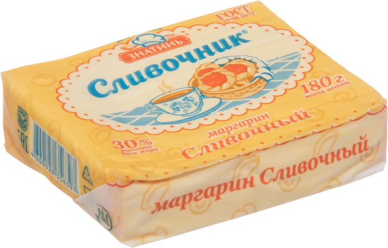 Купить Маргарин СЛИВОЧНИК Сливочный 30% по низкой цене с быстрой ...