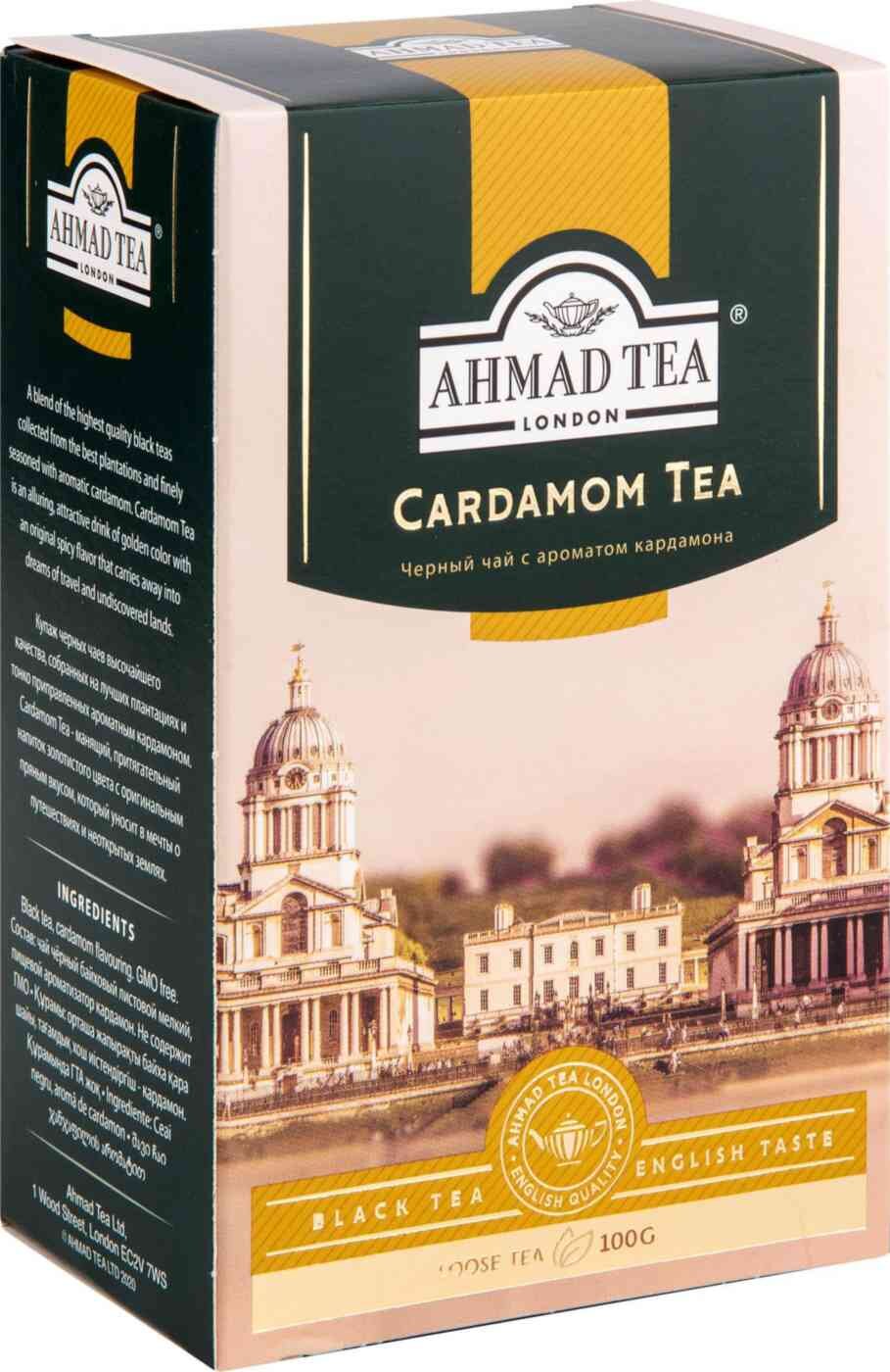 

Чай чёрный Ahmad Tea Cardamon 100 г