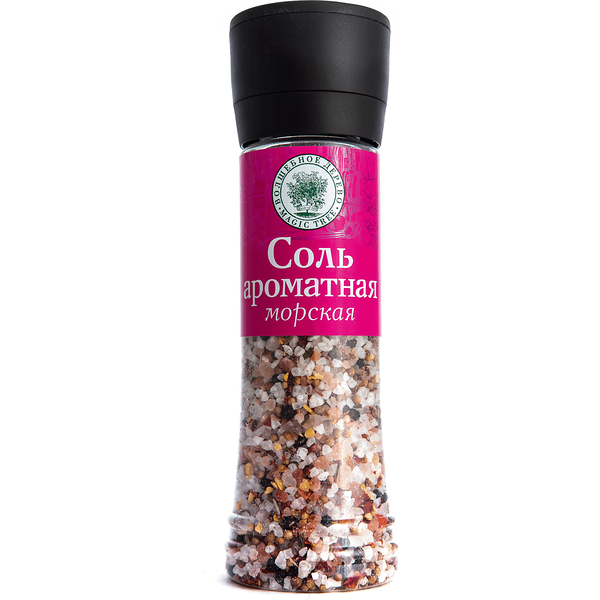Приправа Волшебное дерево Морская соль Ароматная, мельница