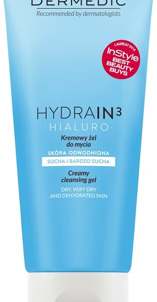 Гель-крем для умывания Dermedic Hydrain 3 200мл