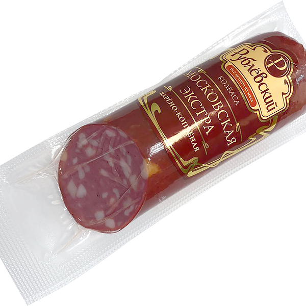 Колбаса копчено-вареная РУБЛЁВСКИЙ Московская Экстра, категория Б, 300г