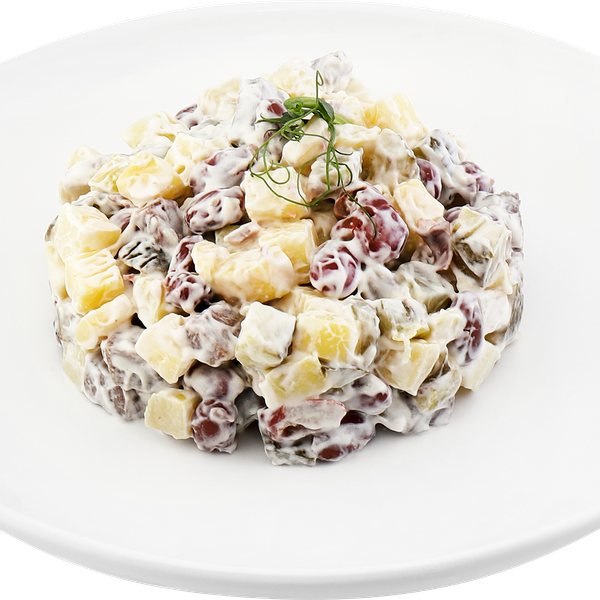 Салат Фасолька с говядиной вес ЛЕНТА FRESH СП до 200г