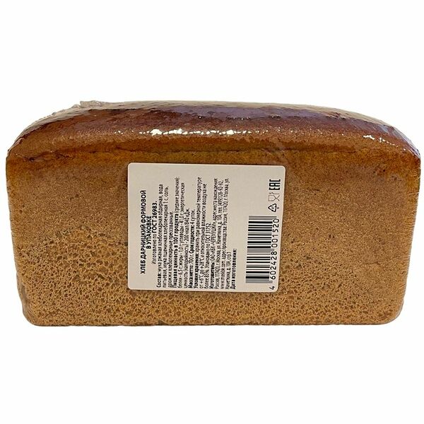Хлеб Хлебозавод № 22 Дарницкий без упаковки, 700 г