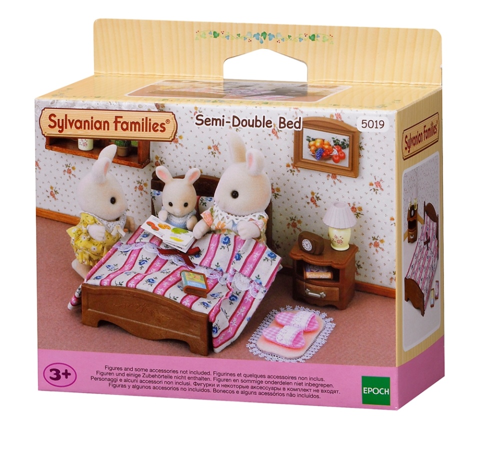 

Игровой набор Sylvanian Families Большая кровать и тумбочка Япония