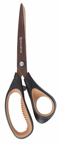 Ножницы Brauberg с титановым покрытием суперпрочные, 210 мм