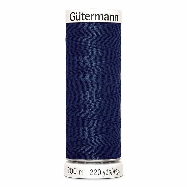 748277 Нить Sew-all для всех материалов, 200м, 100% п/э Gutermann(011 т.синий)