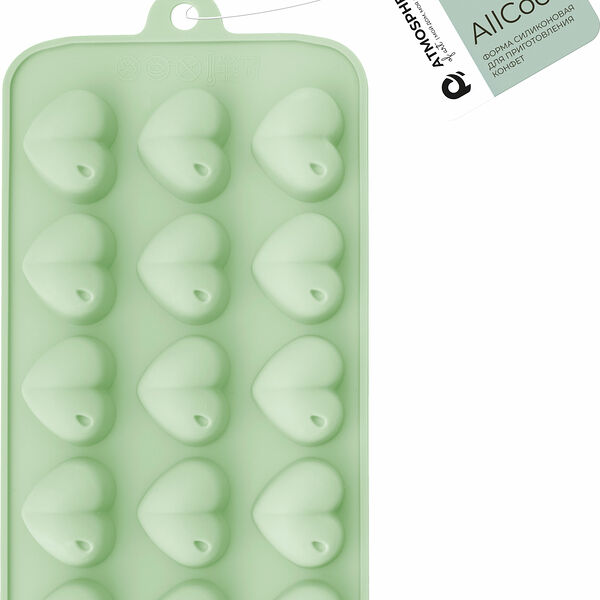 Форма Флорин AllCook силиконовая для приготовления конфет 15 ячеек