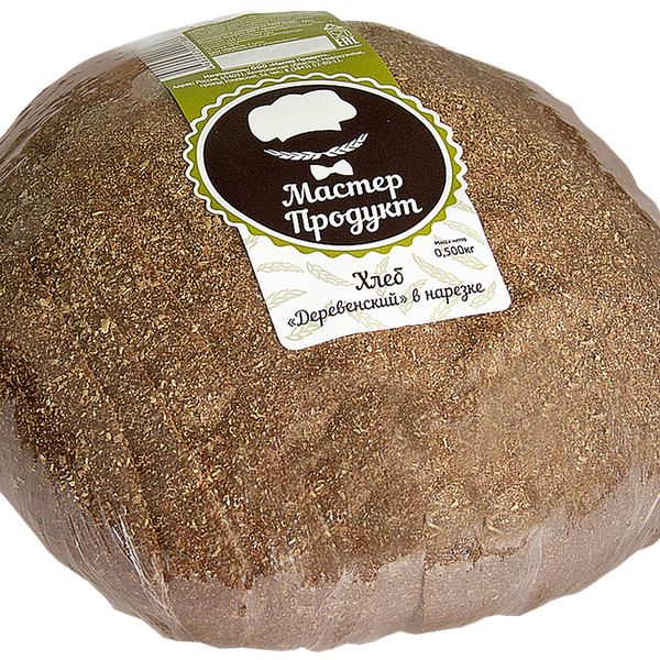 Хлеб МАСТЕР ПРОДУКТ Деревенский в нарезке
