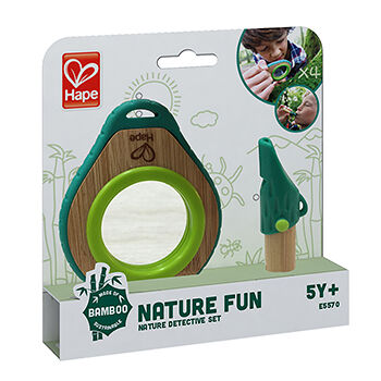 Игровой набор исследователя «Набор туриста»: компас с зеркалом и карабин для детей 5+, Hape, 1 шт., Швейцария