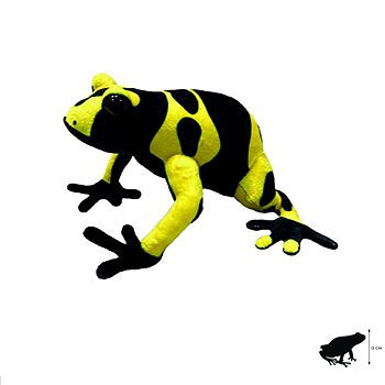 Мягкая игрушка All About Nature Древесная лягушка 25 см, Китай