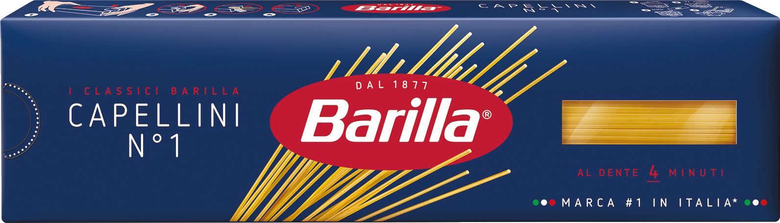 

Макароны Barilla Capellini n.1