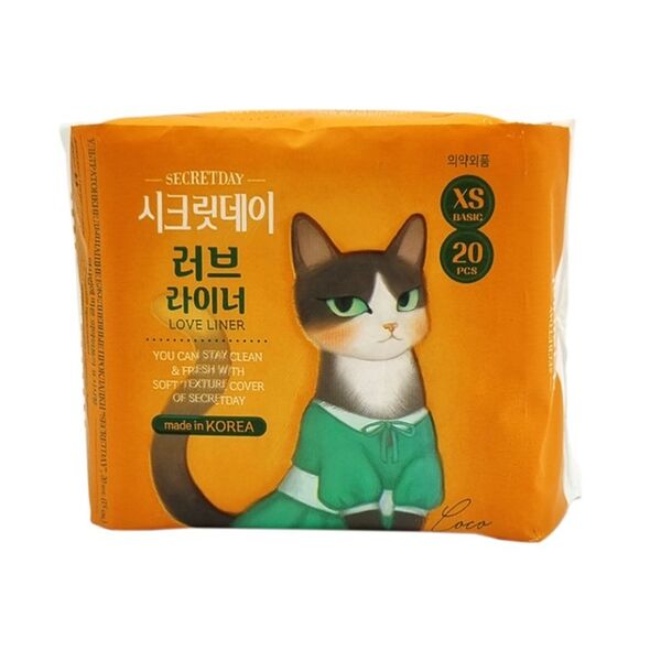 Secretday Прокладки ежедневные 20 шт размер XS