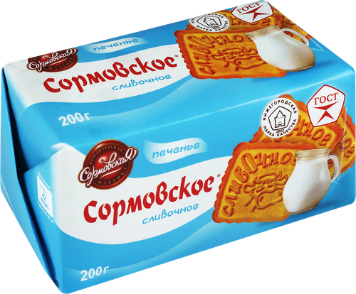 

Печенье Сормовская кондитерская фабрика сливочное 200 г