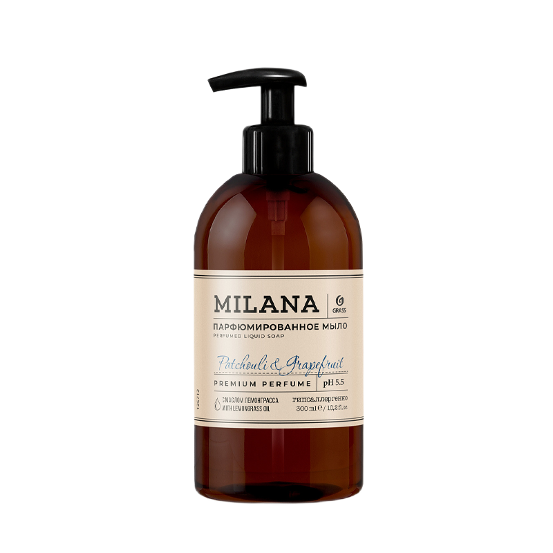 

Мыло жидкое парфюмированное Grass Milana Patchouli & Grapefruit 300 мл