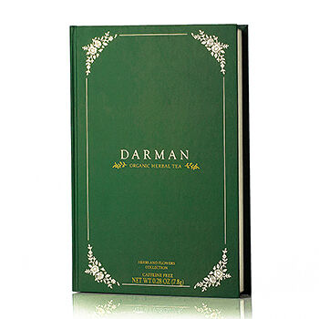 Чайный набор Darman Книга Зеленая из цельных трав