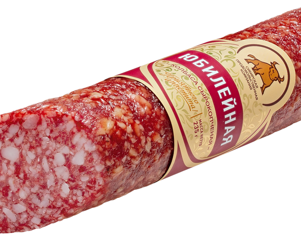 Колбаса сырокопченая СПК Юбилейная