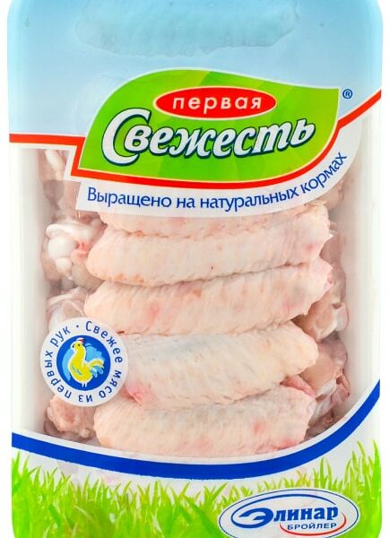 Крылья цыплят-бройлера Первая Свежесть две части