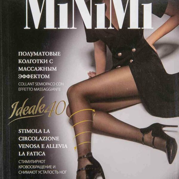 Колготки женские MiNiMi Ideale цвет: caramello/карамель, размер 4, 40 den