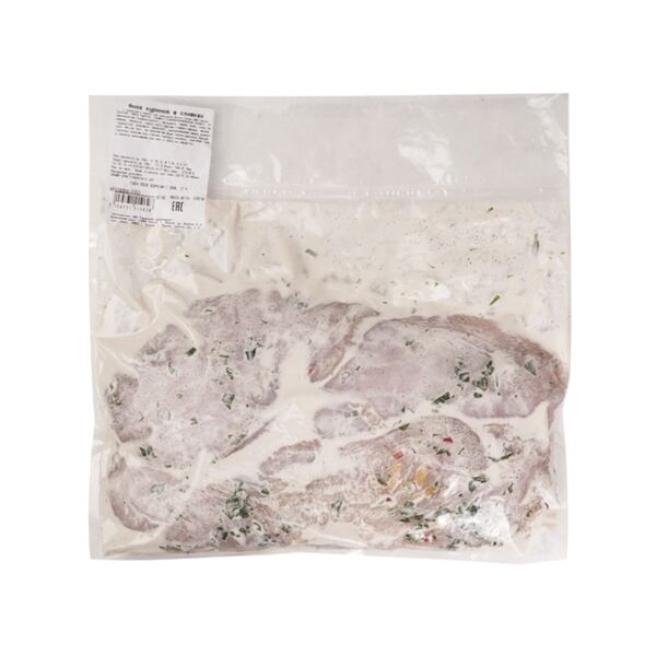Филе цыпленка-бройлера Азбука Вкуса в сливках с паприкой в пакете для запекания, вес