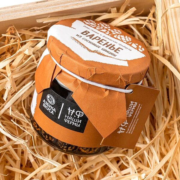 Варенье Наша Ферма из сосновых шишек