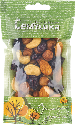 

Смесь ягодно-ореховая СЕМУШКА орехи с клюквой, 50г
