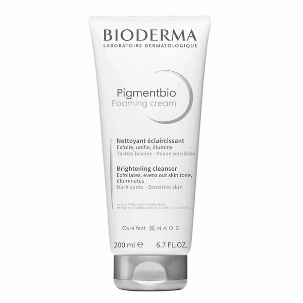 Bioderma Pigmentbio осветляющий и очищающий крем 200 мл