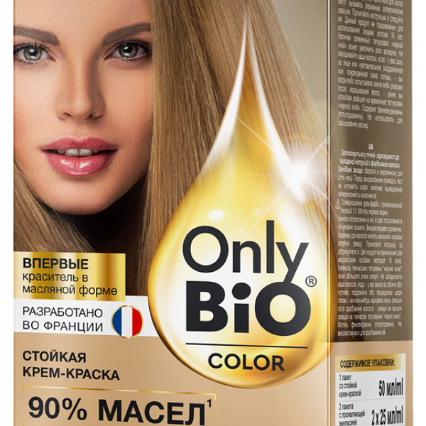Крем-краска для волос стойкая Only Bio Color 7.0 Светло-русый