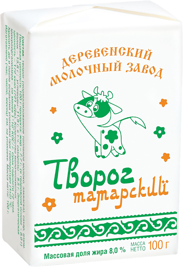 

Творог ДМЗ Татарский с изюмом 8%, без змж