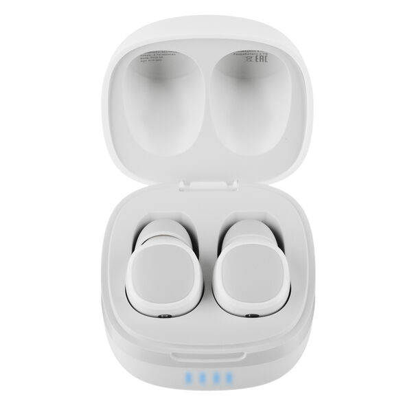 By наушники беспроводные tws style, 40/400мач, bt: 5.0, белый