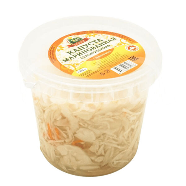 Капуста маринованная Ергачинские Разносолы 800гр с Морковью ведро