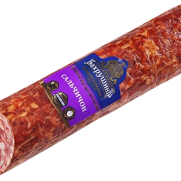 Колбаса БАХРУШИНЪ Сальчичон с/в вес до 500г