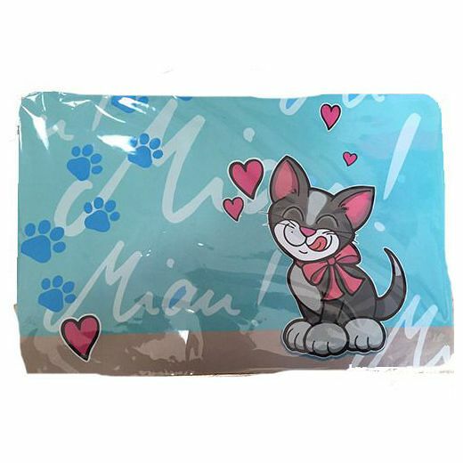 Коврик под миску FOXIE Kitten 28х43см, полипропилен
